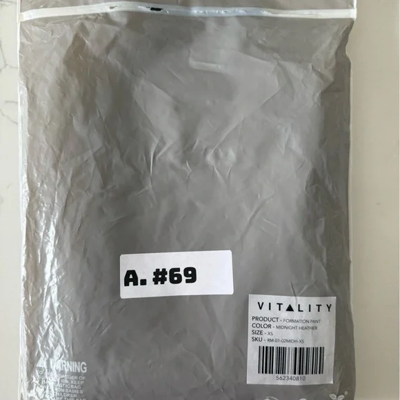 Vitality Formation Pant in Midnight Heather NWT Size XS - Picture 4 of 6